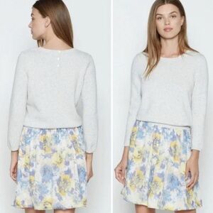 NWT Joie mixed media dress large sweater skirt $388.00 Anthropologie